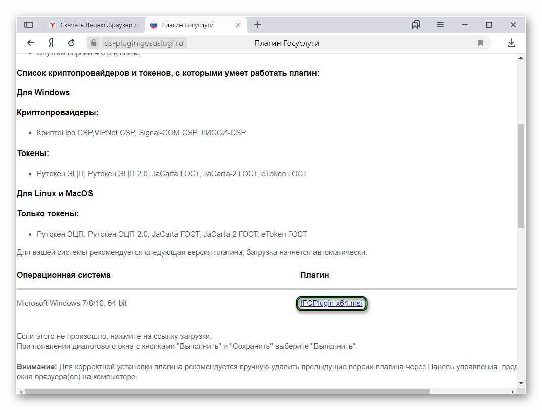 Загрузка программы для сервиса Госуслуги Загрузка программы для сервиса Госуслуги